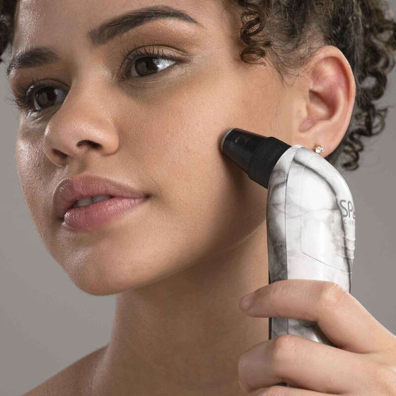 BELLA Diamond Microdermabrasion Device with Diamond Head and Suction Extraction Tips for Wet/Dry MicroMist Skin Treatment