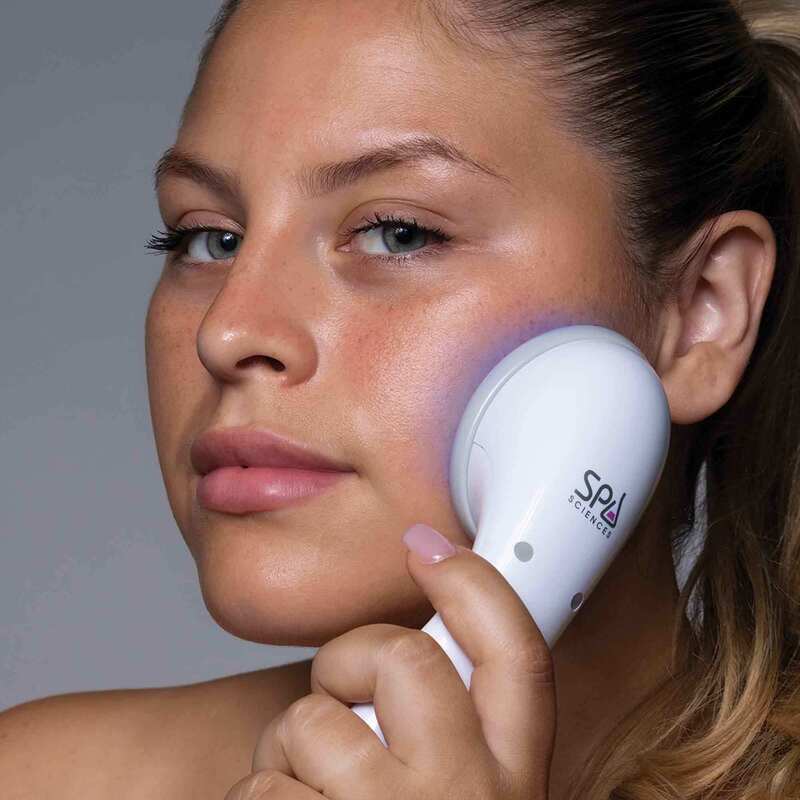 CLARO FDA Cleared Clinically Proven Acne Clearing Device with Blue and Red LED Light Therapy