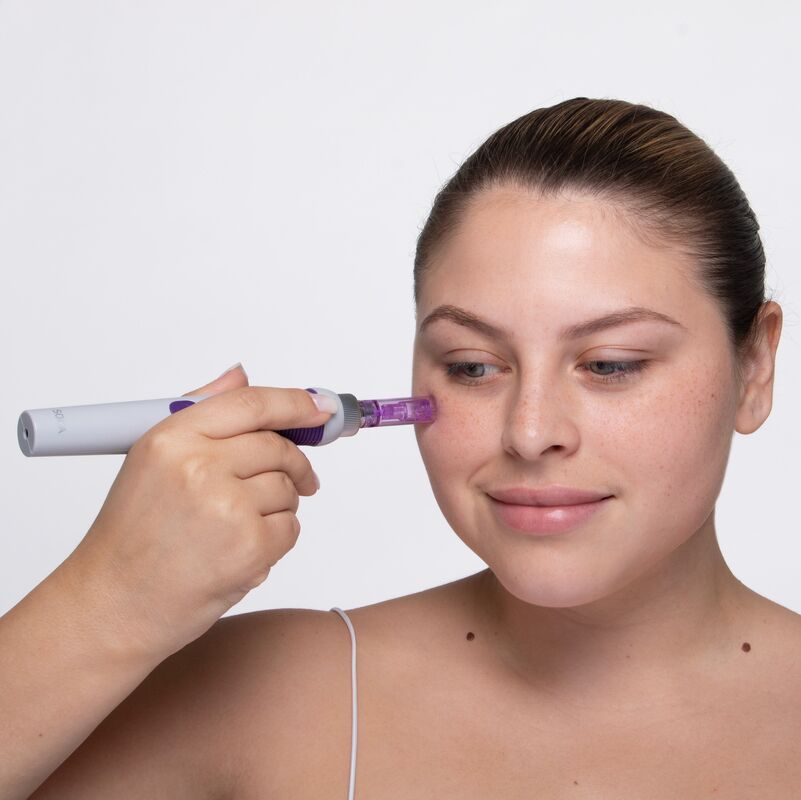 SORA Rechargeable 3-Speed Needling Pen with 8000-22000+ Movements per Minute for Professional Skincare