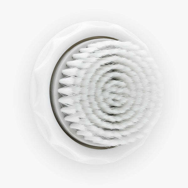 NOVA pele delicada e sensível cabeça de escova antimicrobiana com pintas redondas super suaves para limpeza sónica extra suave