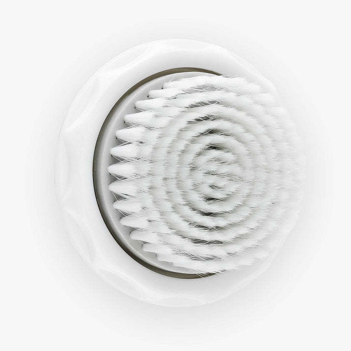 NOVA pele delicada e sensível cabeça de escova antimicrobiana com pintas redondas super suaves para limpeza sónica extra suave
