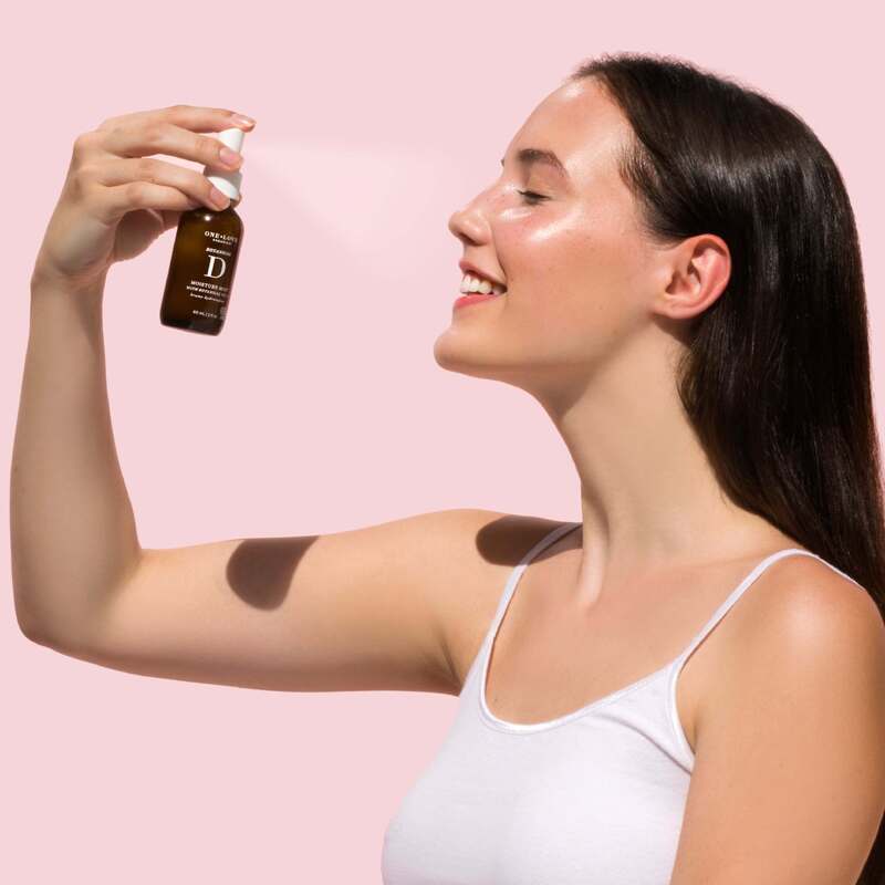 Botanical D Moisture Mist and Face Primer with Shiitake Mushroom Extract for Long-Lasting Hydration and Skin Prep