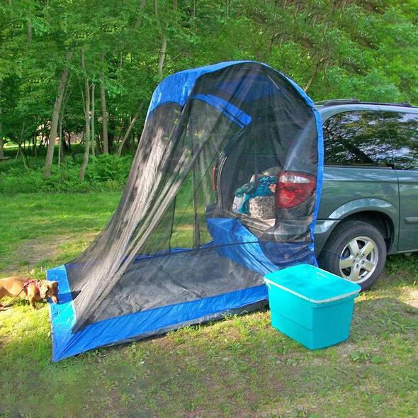 Waterproof Portable Four Seasons Car Tent for SUV Tailgate Camping and Outdoor Adventures