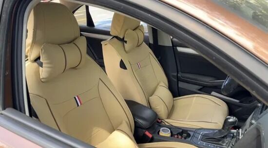 Xiangta Classic Black Breathable Waterproof Car Seat Cover with Universal Fit for SUV Sedan