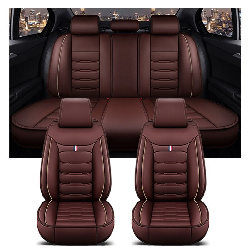 Xiangta Classic Black Breathable Waterproof Car Seat Cover with Universal Fit for SUV Sedan