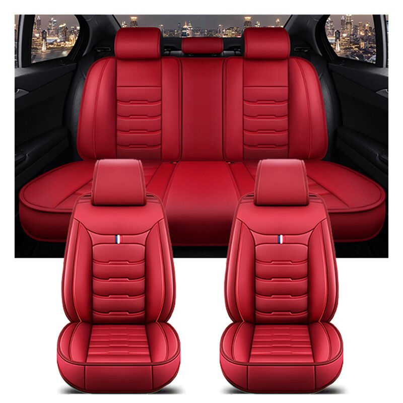 Xiangta Classic Black Breathable Waterproof Car Seat Cover with Universal Fit for SUV Sedan