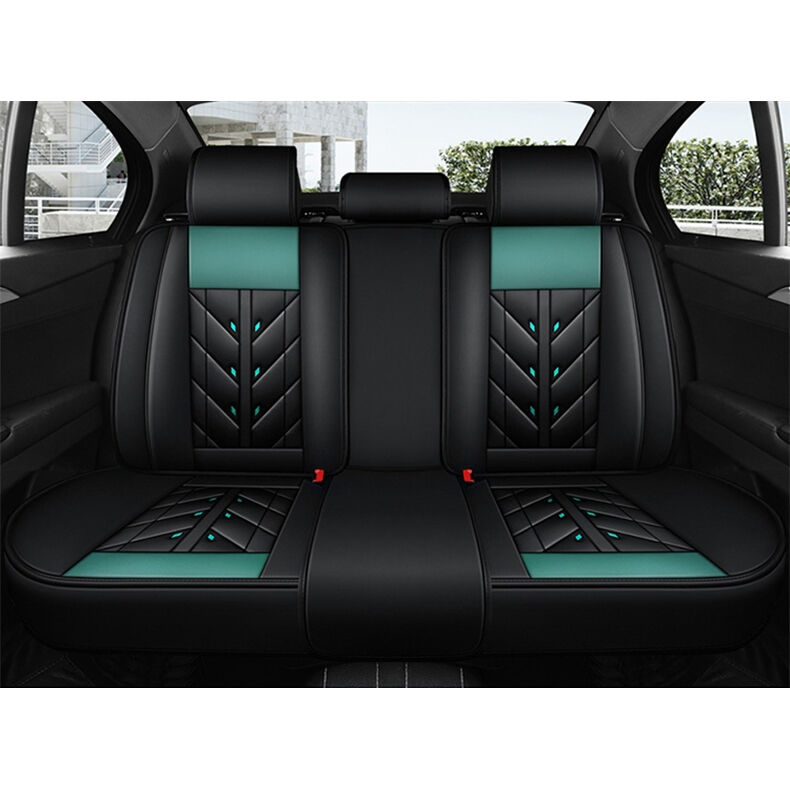 Xiangta Universal Leather Car Seat Covers Breathable Waterproof Easy-Clean for All Vehicles