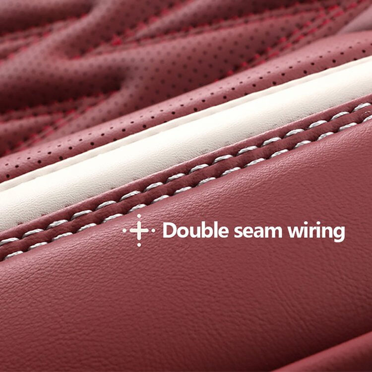 Xiangta Luxury Leather Car Seat Covers Breathable Waterproof Easy-Clean Universal Fit for All Vehicles