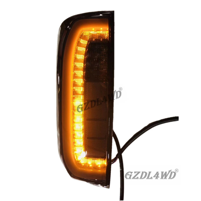 Waterproof ABS Plastic LED Taillights Easy to Install for Nissan Navara NP300 2015-2019