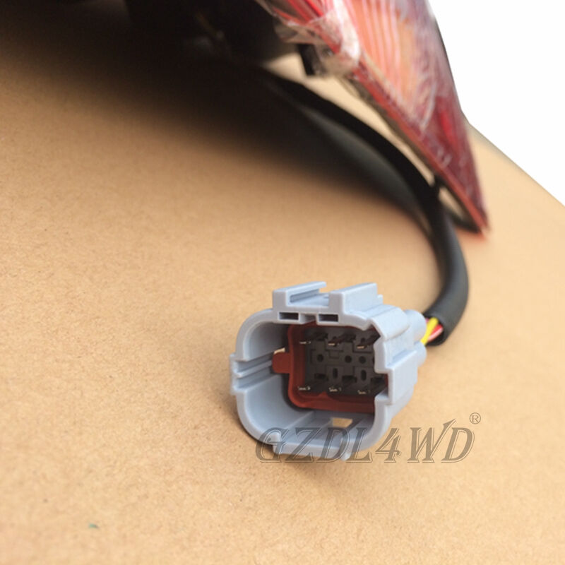 Waterproof 12V LED Tail Light for Nissan Navara NP300 with Easy Installation Rear Lamp