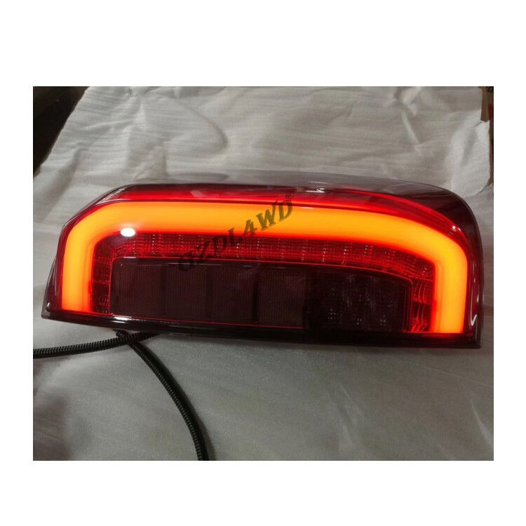 Smoked Black Waterproof LED Tail Lights with Easy Installation for Nissan Navara NP300 2015-2019