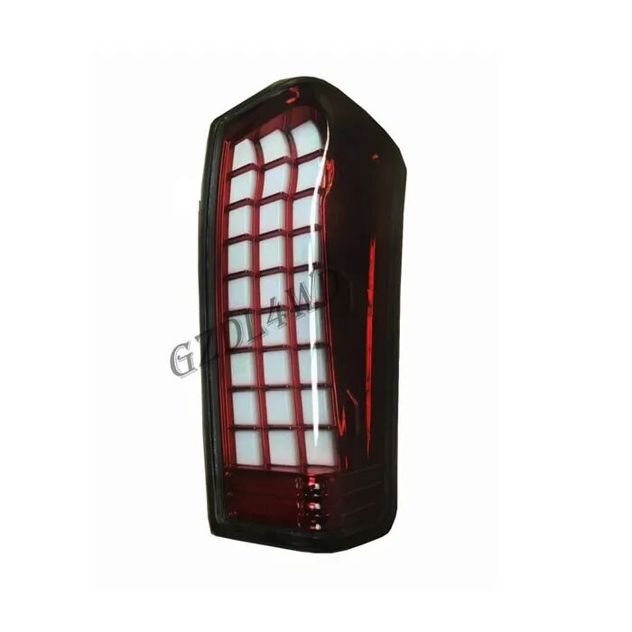 Smoked Black Waterproof LED Rear Tail Lights for D-Max 2012-2019 with Easy Installation