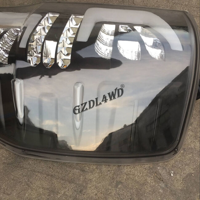 Waterproof Red and Yellow LED Tail Light with Alert Function for Ford Ranger 2012-2016