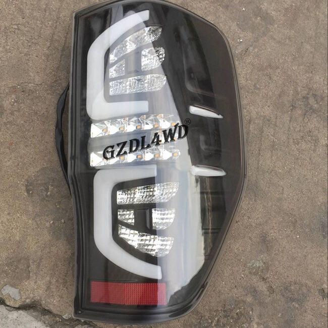 Waterproof Red and Yellow LED Tail Light with Alert Function for Ford Ranger 2012-2016