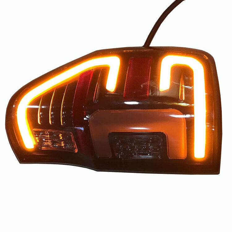 Waterproof Smoke Black LED Tail Light for Ford Ranger 2012-2019 with 12V Voltage