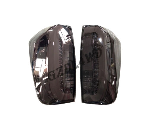 Waterproof Smoked Black LED Tail Lights for Navara NP300 with Easy Installation