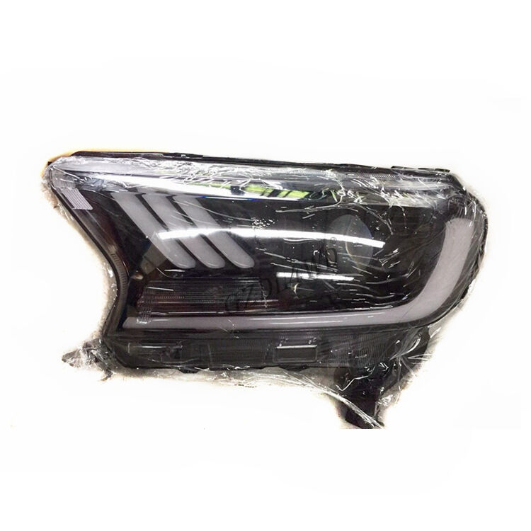 Mustang Style Waterproof LED Headlights for Ford Ranger 2015-2019 with Easy Installation