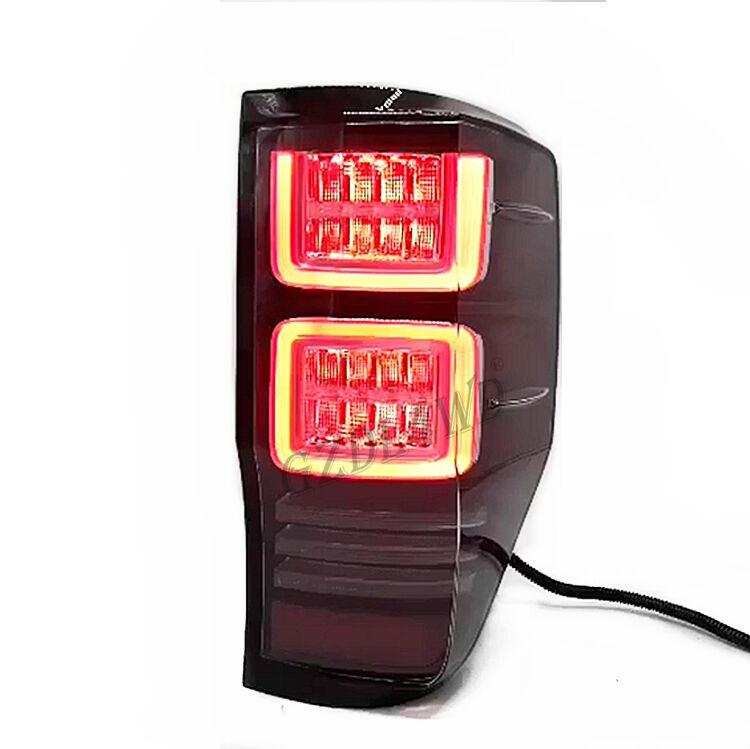 Waterproof Smoked Black LED Rear Tail Lights for Ford Ranger with Easy Installation