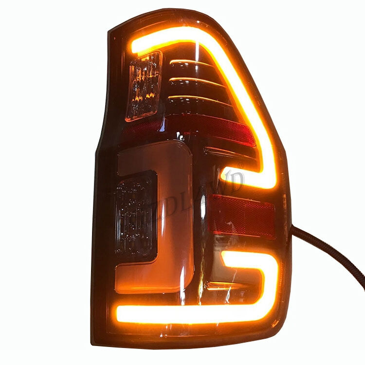 Waterproof Smoked Black LED Rear Tail Lights for Ford Ranger with Easy Installation