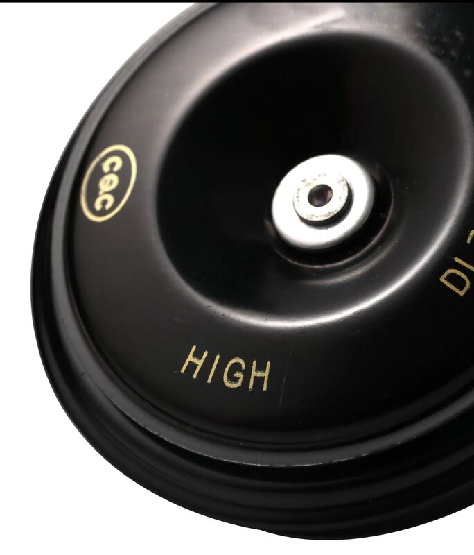 120dB Dual-Tone Electromagnetic Electric Horn for Cars - High Pitch Snail Horn with 12V Voltage