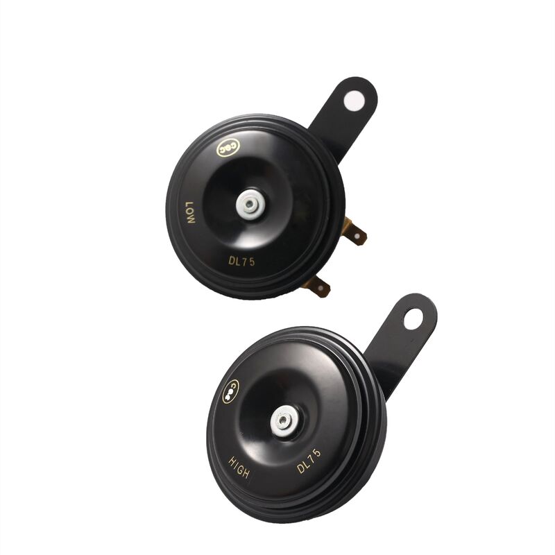 120dB High Pitch Electromagnetic Double Snail Air Horn for Universal Cars and Trucks