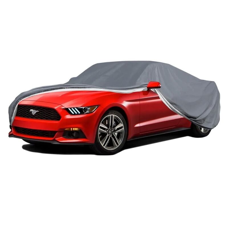 250g PVC with Cotton Lining Car Cover with UV Protection and Waterproof Features for Vehicles