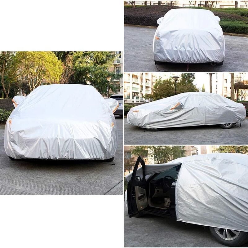 Automatic Car Cover with UV Snowproof Waterproof Protection and Windproof Design for Full Vehicle Coverage