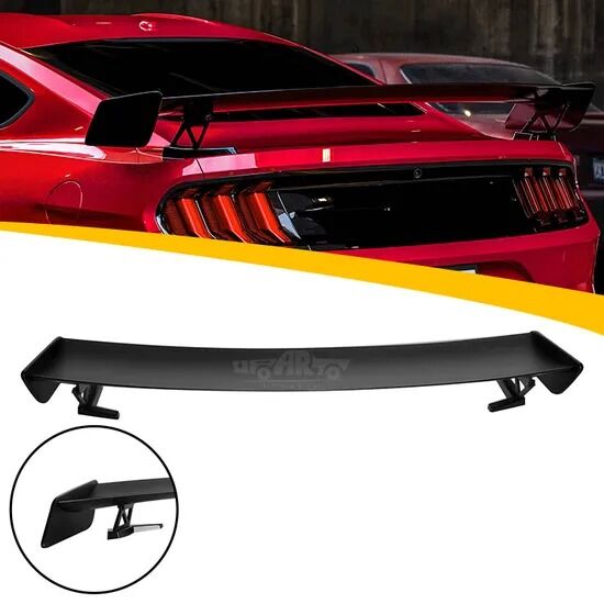 ABS Plastic Customized GT500 Style Rear Spoiler for Ford Mustang 2015-2021 with 3M Tape Installation