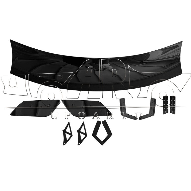 ABS Plastic Customized GT500 Style Rear Spoiler for Ford Mustang 2015-2021 with 3M Tape Installation