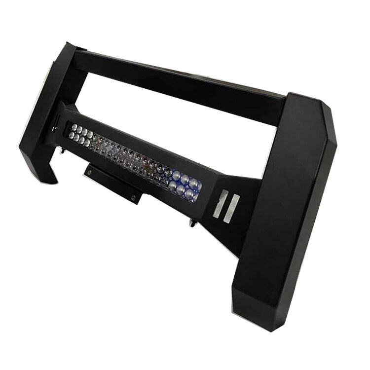 Steel Construction Grille Guard with Powder Coating for Easy Installation on Front Bumper