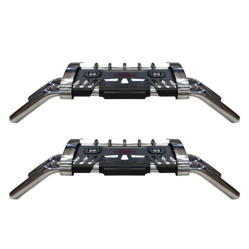 Stainless Steel Heavy Duty Grille Guard Bumper Guard for 4X4 Pickup Trucks with Easy Installation