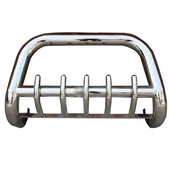 Steel Construction Grille Guard with Powder Coating Finish for Universal Fit on Pickup Trucks