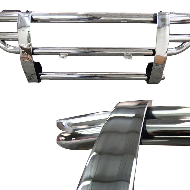 Steel Construction Bull Bar Front Bumper Guard with Corrosion Resistant Finish and OEM/ODM Customization for Hiace 2005-2024