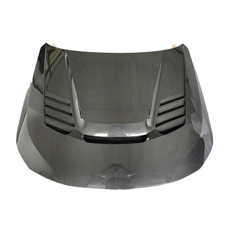 V Style Carbon Fiber Engine Hood for BMW M2 G87 Light Racing Ventilated Hood