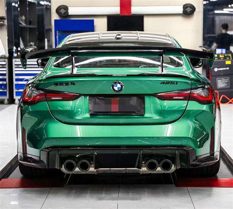 Dry Carbon Fiber Adjustable Rear Spoiler for BMW M2 G87 M3 G80 M4 G82 G83