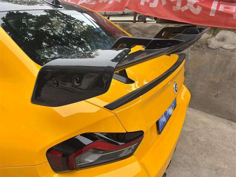 Carbon Fiber ADR Style Rear Trunk Wing Spoiler with CNC Machine Moulding for BMW G80 G82 G87 M3 M4