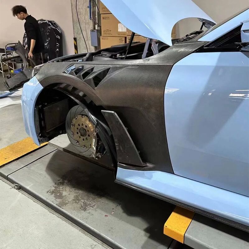 Dry Carbon Fiber Side Fenders for BMW M2 G87 APN Style with Perfect Fitment Guaranteed