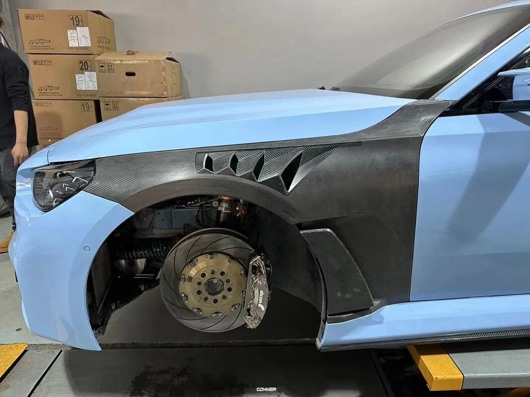 Dry Carbon Fiber Side Fenders for BMW M2 G87 APN Style with Perfect Fitment Guaranteed
