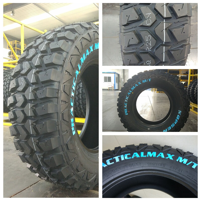 Aggressive Tread Design Mud Terrain Tires with 60,000kms Warranty Mileage and Radial Rubber Construction for 4X4 SUVs