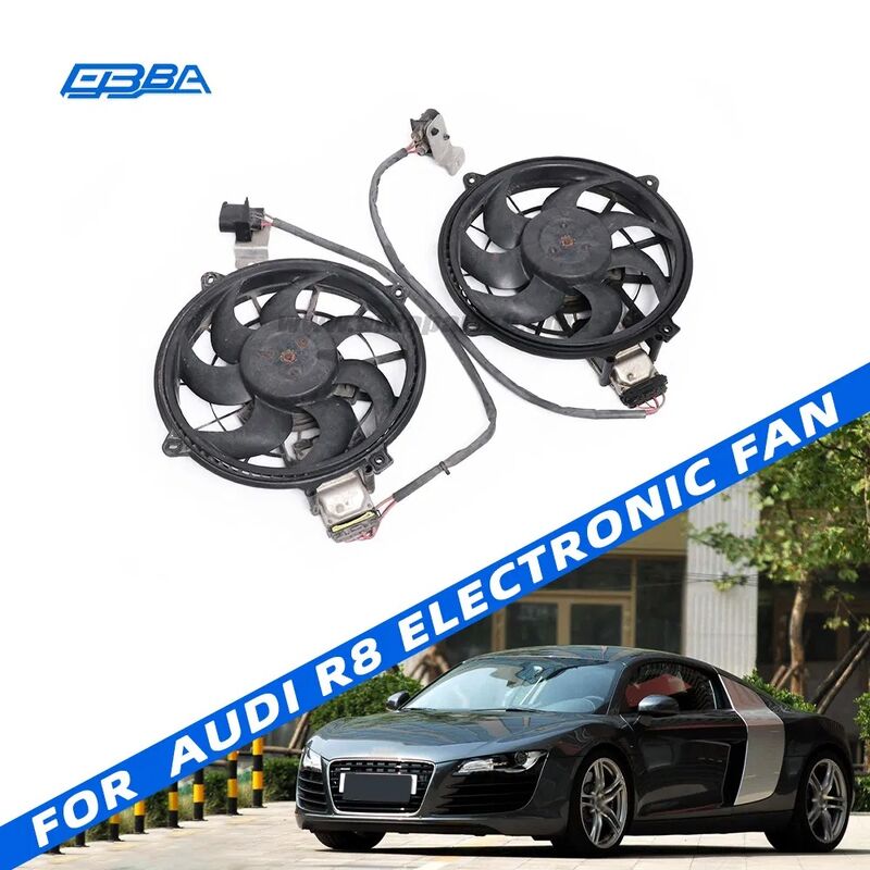 High Quality Electric Cooling Fan For Audi R8 with Aluminium Body and Intelligent Speed Control