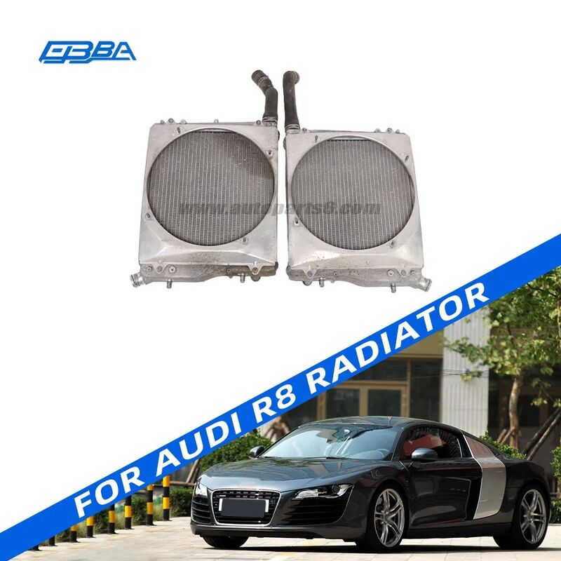 Corrosion-Resistant Aluminum Cooling Tank with Cross-Flow Structure for Direct In-Situ Installation in Audi R8