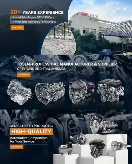 4JB1T Turbo Diesel Engine with Manual 5 Speed Gearbox - Complete Engine Assembly for Pickup