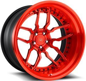 Custom Color 2 Piece Forged Aluminum Wheel Rims in 18-24