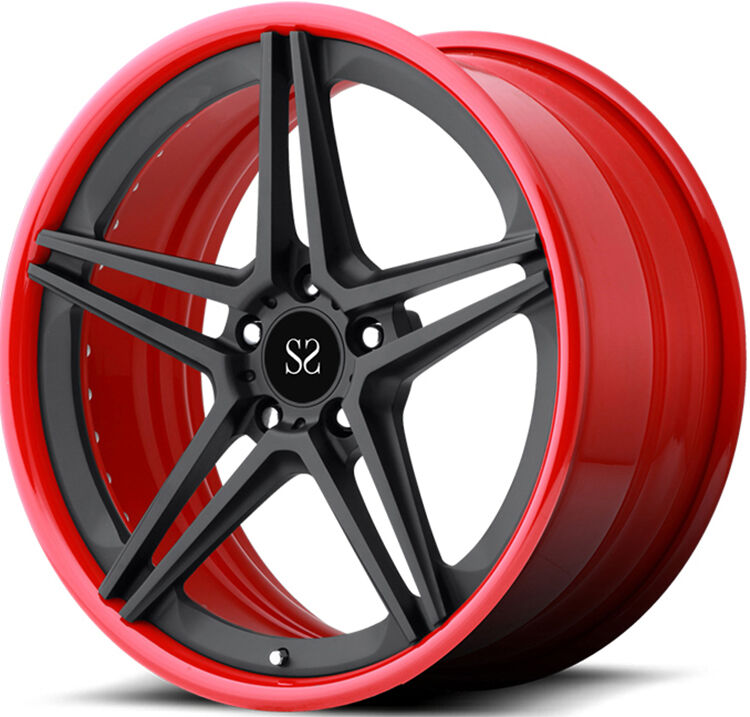 20 Inch PCD 120 Forged Alloy Wheels with A6061 Material for Customized Luxury Cars