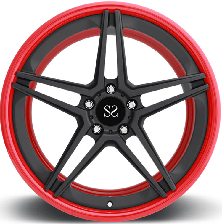 20 Inch PCD 120 Forged Alloy Wheels with A6061 Material for Customized Luxury Cars