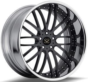 Aluminum 6061 T6 20 Inch Forged 2-piece Wheels with Customized Finish for X5 X6