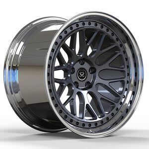 19X10.5 Custom Forged 2-Piece Aluminum Alloy Rims Polished for Golf 7