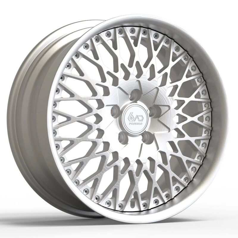 Gloss Silver 20inch Forged 2-Piece Aluminum Alloy Rims for Ford GT
