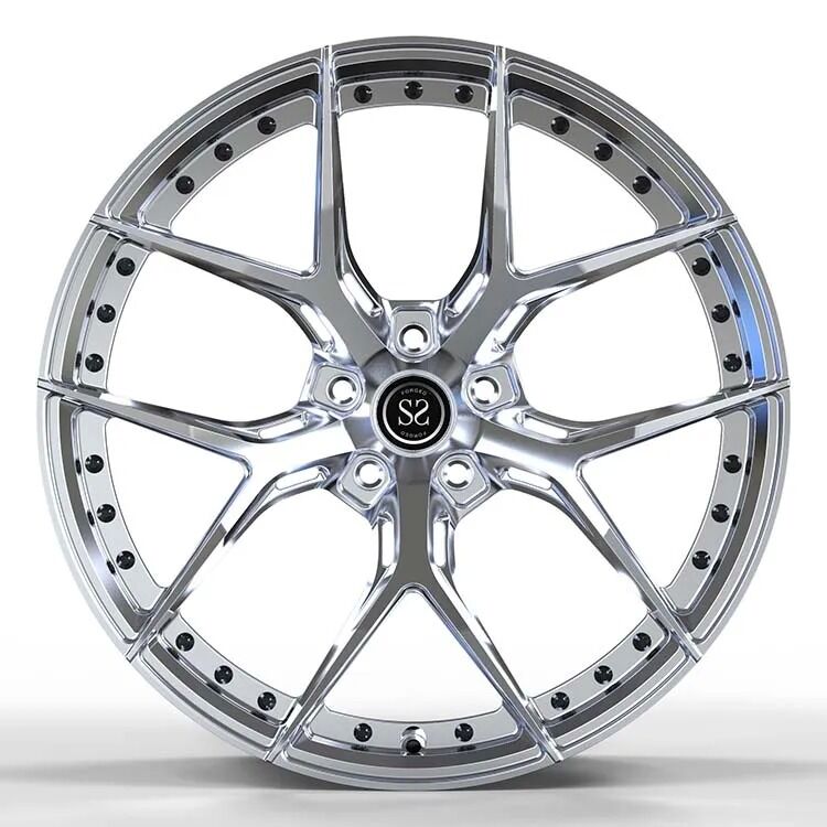 Custom 20inch Polished 2-Piece Forged Aluminum Alloy Rims for Audi RS6