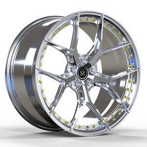 Custom 20inch Polished 2-Piece Forged Aluminum Alloy Rims for Audi RS6